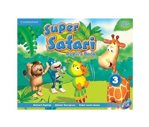 Super Safari 3 British puplis+activity book+CD خرید کتاب زبان