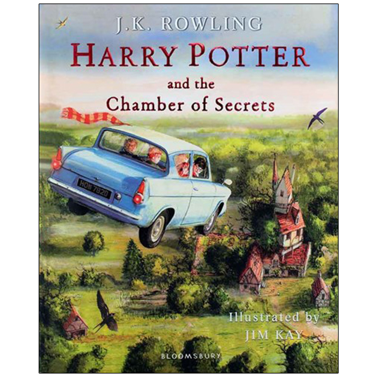 Harry Potter and the Chamber of Secrets Illustrated Edition Book 2 (مصور)