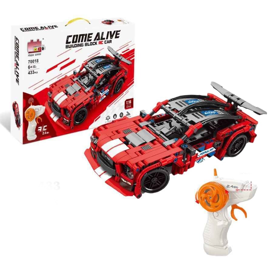 لگو ساختنی ماشین کنترلی 433 قطعه کد 70018|Mechanical car come alive Lego set