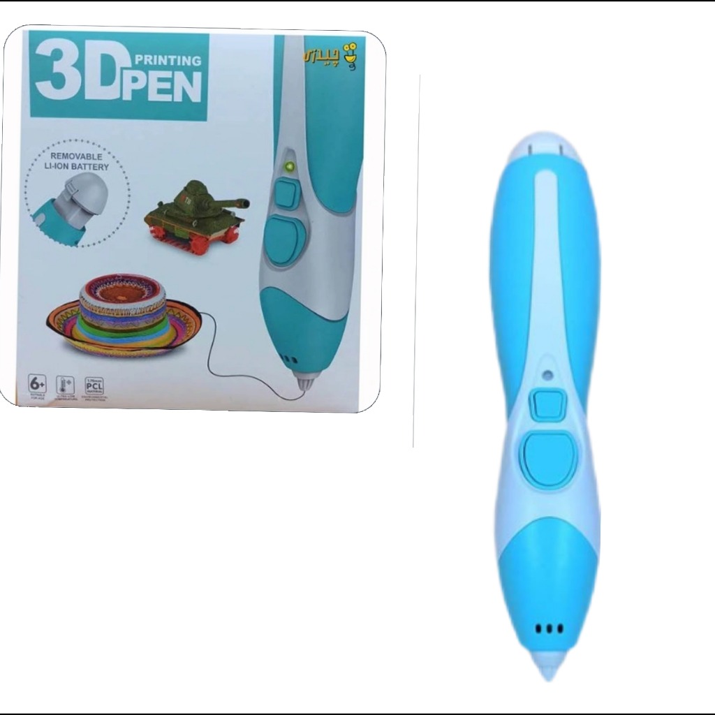 قلم سه بعدی پرینتی شارژی 3D pen printing کد 3/15