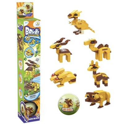 لگو ساختنی حیوانات 1in6 bricks کد 5305