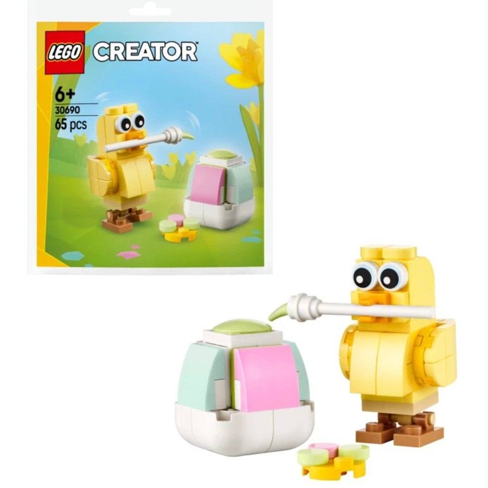 لگو اورجینال سری کریتور ایستر بانی (عید پاک) 65 قطعه کد 30690 LEGO-Polybag:Fun with Easter Egg and Chick (Creator)