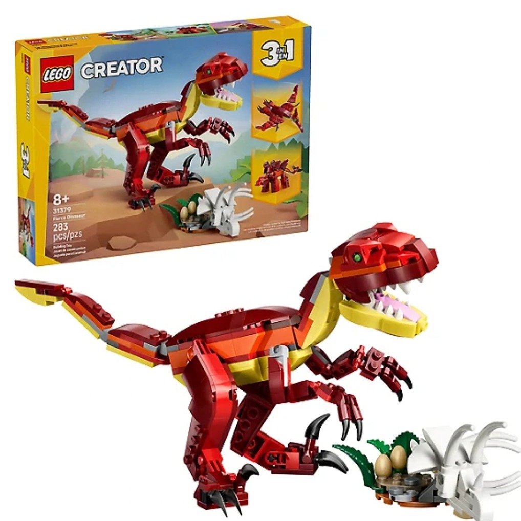 لگو اورجینال سری کریتور دایناسور 283 قطعه 3in1 کد 31379 Fierce Dinosaur