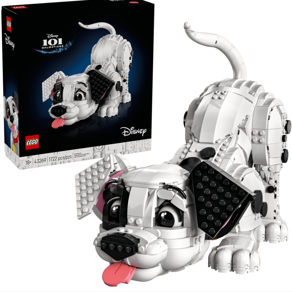لگو ساختنی اورجینال 101 سگ خالدار 1722 قطعه کد LEGO-Disney puppy from 101 Dalmatians 43269