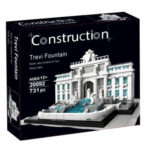 لگو ساختنی فواره تروی 731 قطعه کد 20092|Trevi fountain Lego set