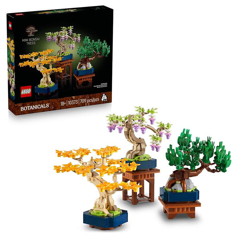 لگو سری آیکون مدل درختان بونسای کوچک کد ۱۰۳۷۳ – LEGO Botanicals Mini Bonsai Trees