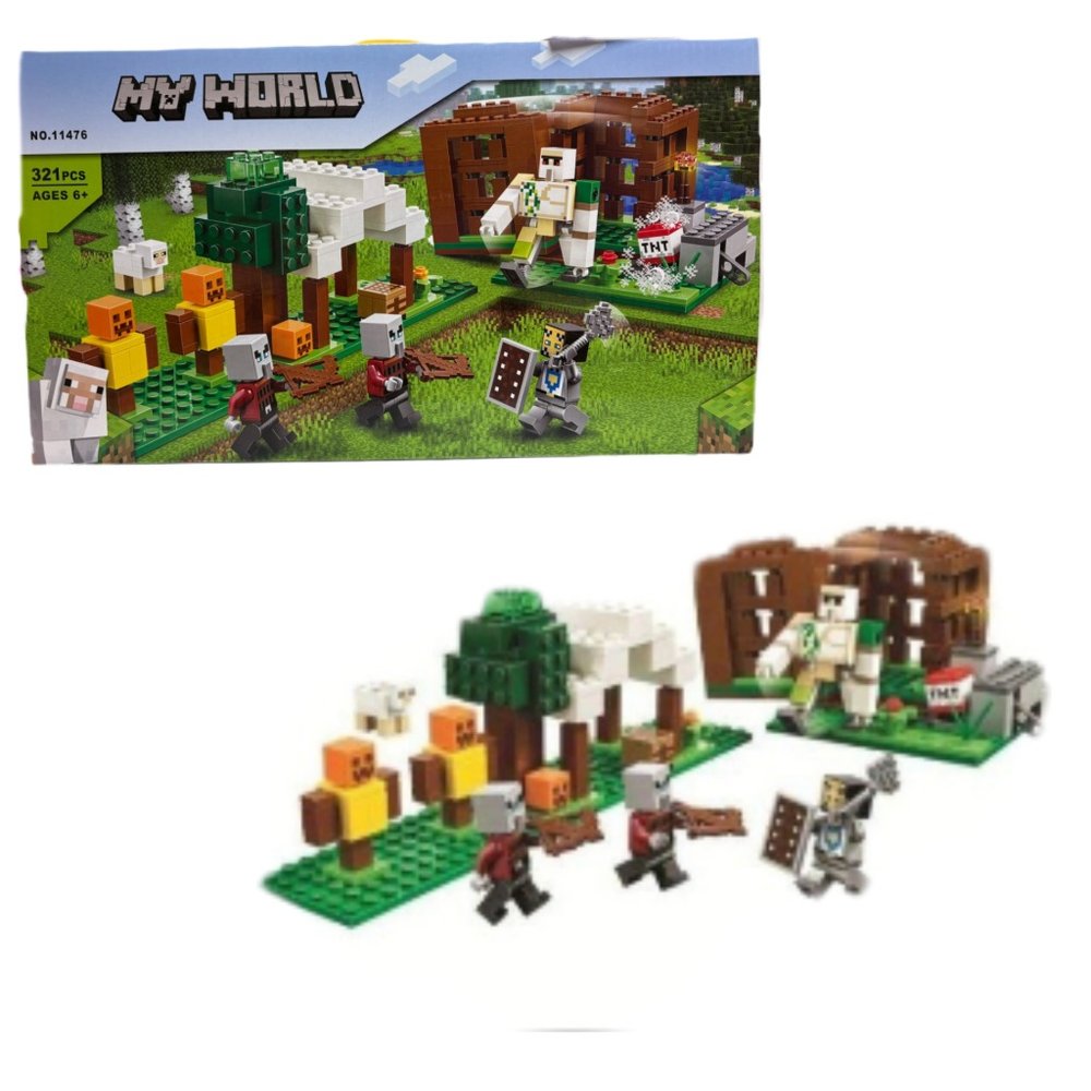 لگو ساختنی ماینکرافت 213 قطعه کد 11476|Minecraft Lego set