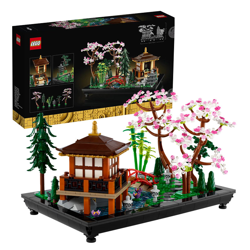 لگو سری آیکون مدل باغ آرامش کد ۱۰۳۱۵ LEGO Icons Tranquil Garden
