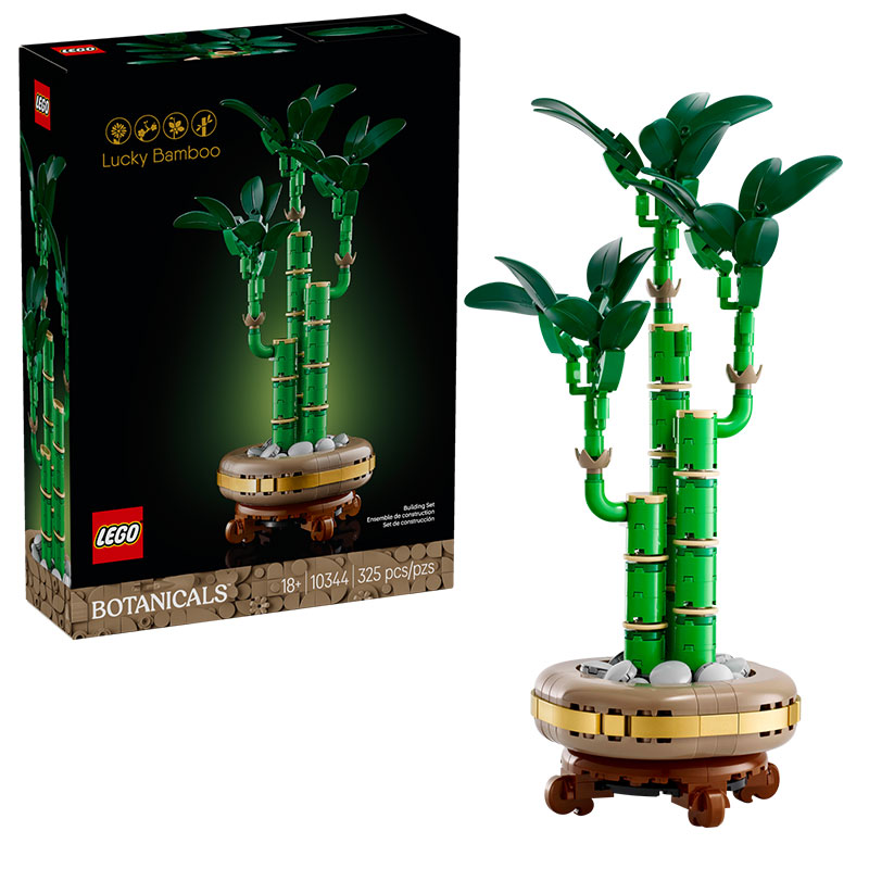 لگو سری آیکون مدل بامبو خوش‌ شانش Botanicals Lucky کد 10344