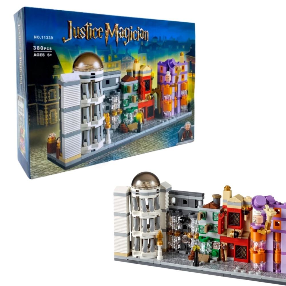 لگو ساختنی هری پاتر شهر جادویی 380 قطعه کد 11339|Harry Potter magic city Lego set