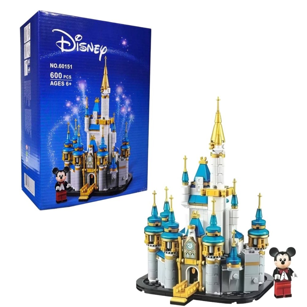 لگو ساختنی قلعه دیزنی Disney طرح 600 قطعه کد 60151
