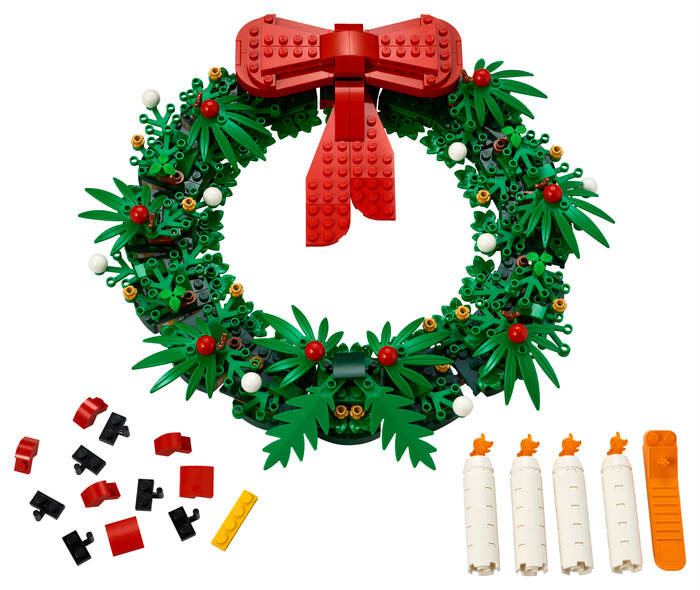 لگو Iconic Christmas Wreath 2-in-1 کد 40426