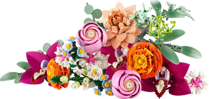 لگو Botanicals Pink Flower Bouquet کد 10342