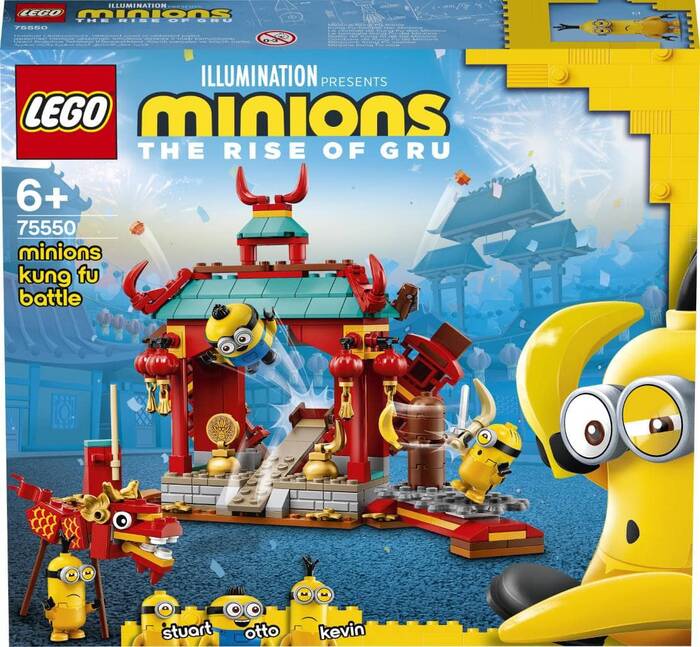 لگو Despicable Me Minions Minions Kung Fu Battle کد 75550
