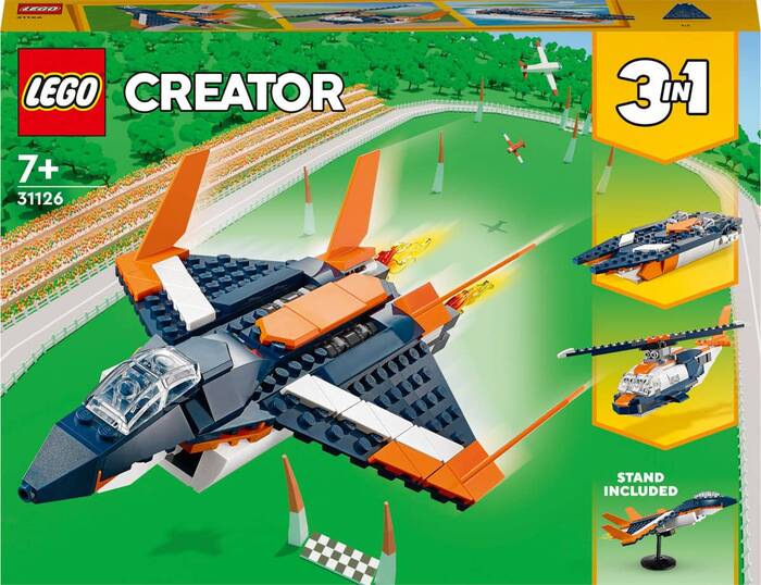 لگو Creator Supersonic Jet کد 31126
