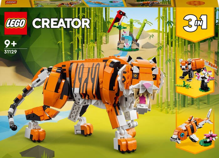 لگو Creator Majestic Tiger کد 31129