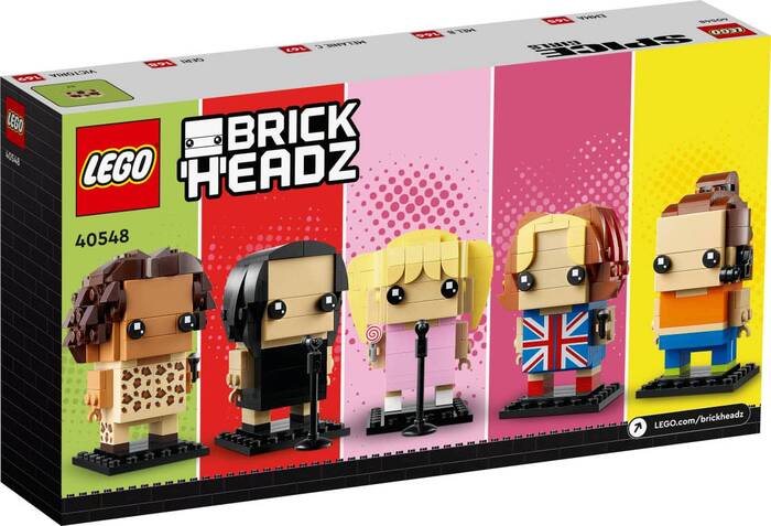 لگو BrickHeadz Spice Girls Tribute کد 40548
