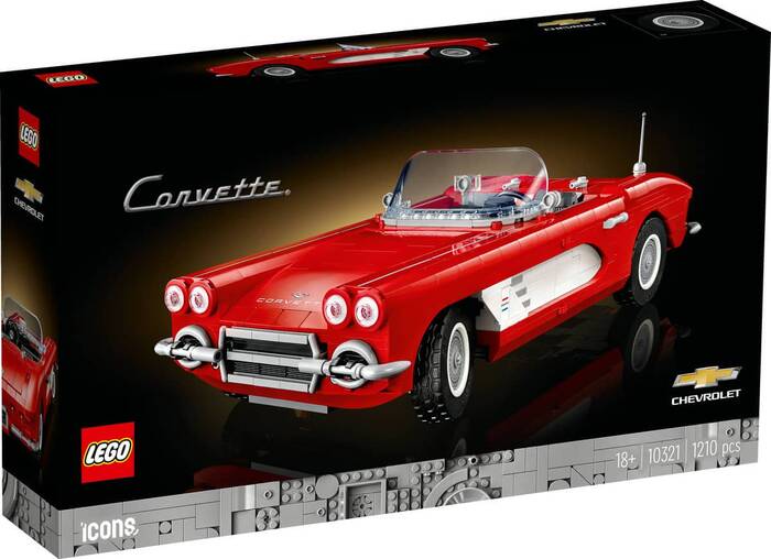 لگو Icons Corvette Set کد 10321