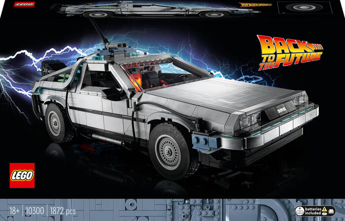 لگو Icons Back to the Future Time Machine کد 10300