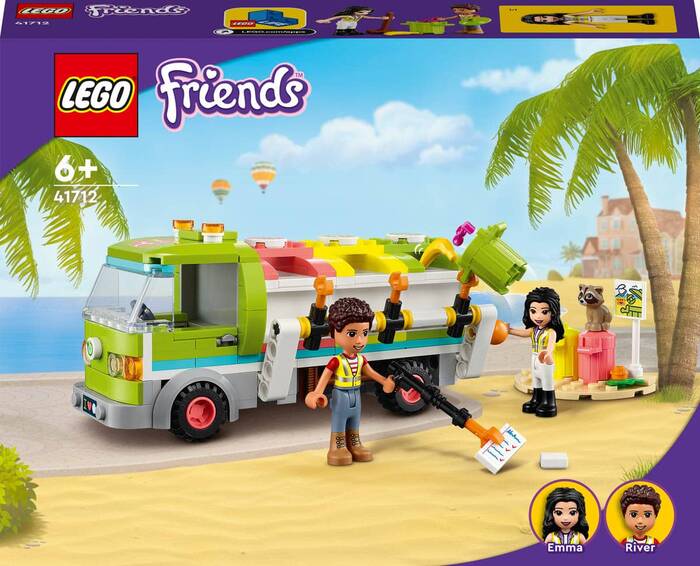 لگو Friends Recycling Truck کد 41712