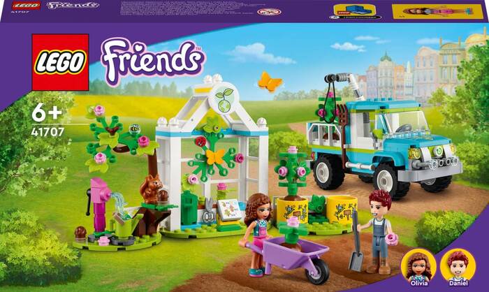 لگو Friends Tree Planting Vehicle کد 41707