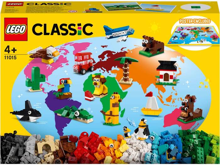 لگو Classic World Tour کد 11015