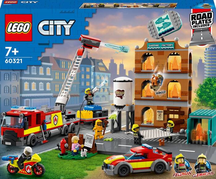 لگو City Fire Station کد 60321