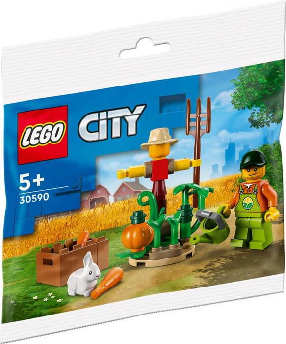 لگو City Farm Garden and Scarecrow کد 30590