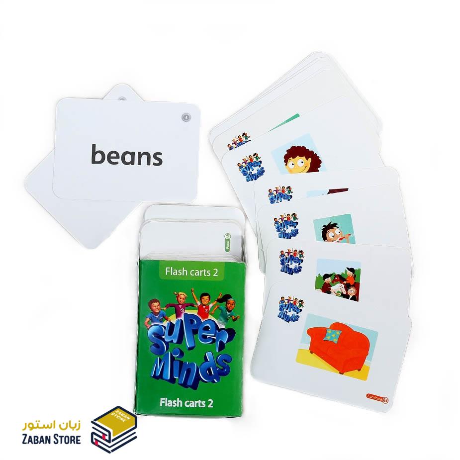 Super Minds 2 Flashcards فلش کارت سوپر مایندز دو