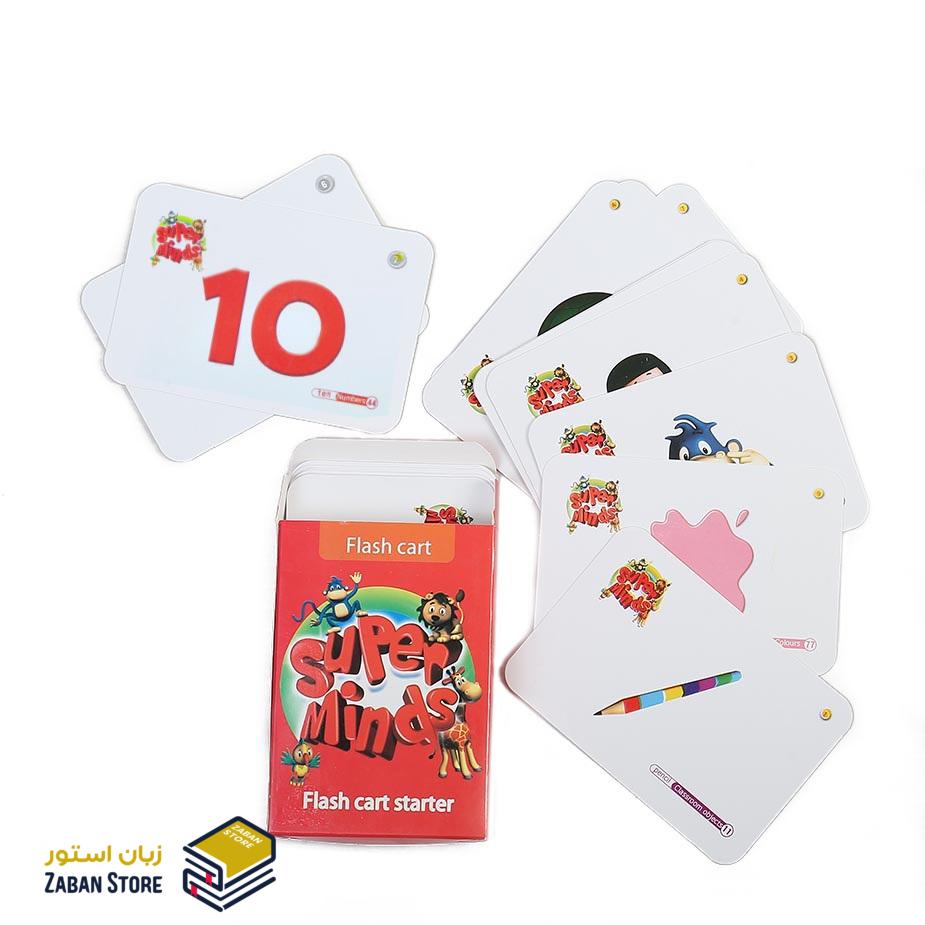 Super Minds Starter Flashcards فلش کارت سوپر مایندز استارتر