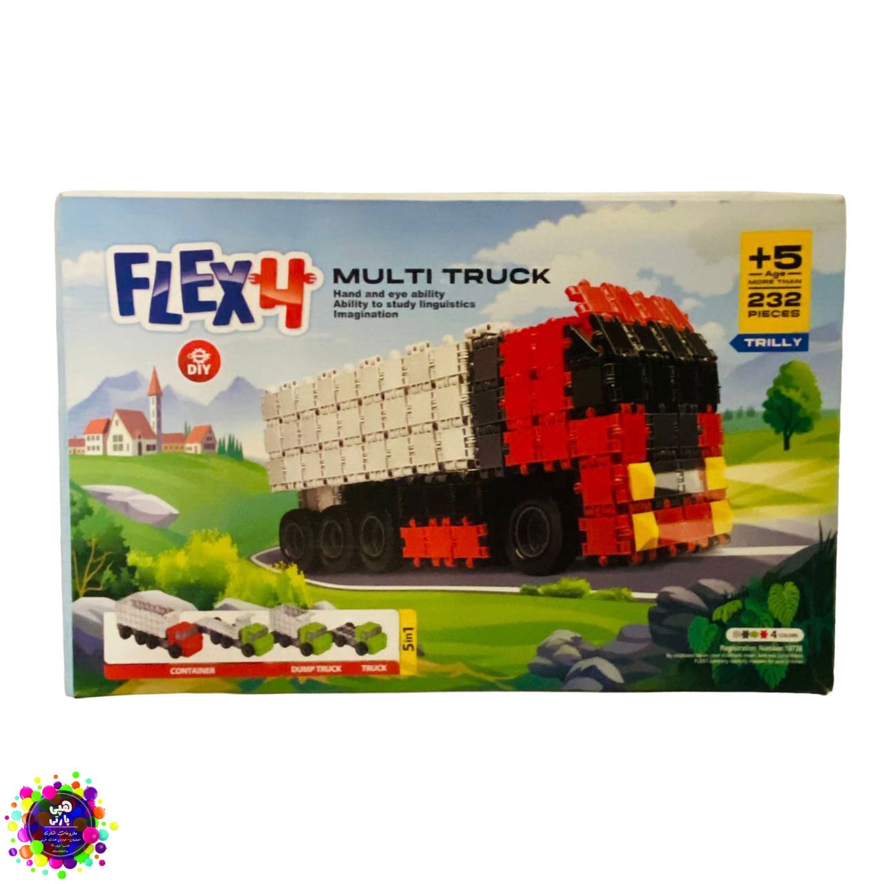 لگو ساختنی کامیون FLEX4 Multi Truck