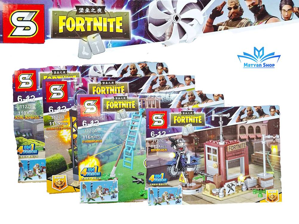 لگو فرندز Friends طرح فورتنایت Fortnite