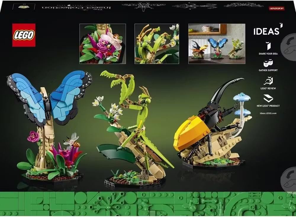 لگو ایده مجموعه حشرات 1111 قطعه مدل LEGO Ideas The Insect Collection 21342