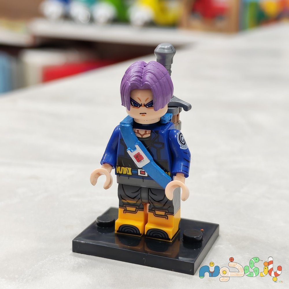 مینی‌فیگور ترانکس آینده Future Trunks انیمه دراگون بال با شمشیر شوالیه‌ای لگو Dragon Ball Z