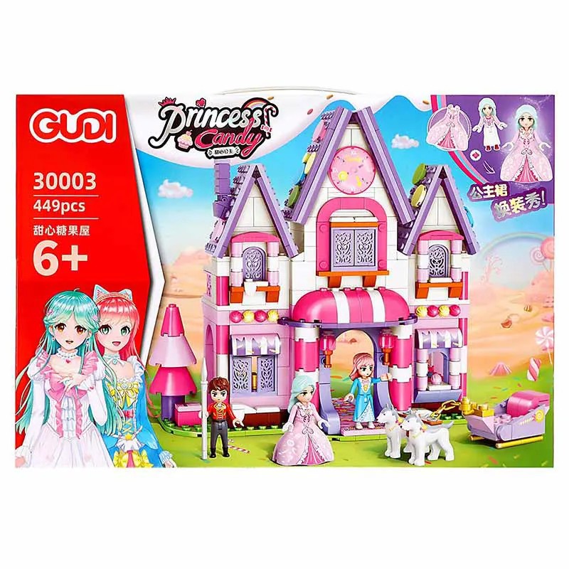 ساختنی لگو خانه عروسکی Princess Candy کد 30003