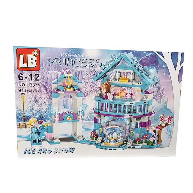 ساختنی لگو فروزن Ice And Snow Princess مدل LB574