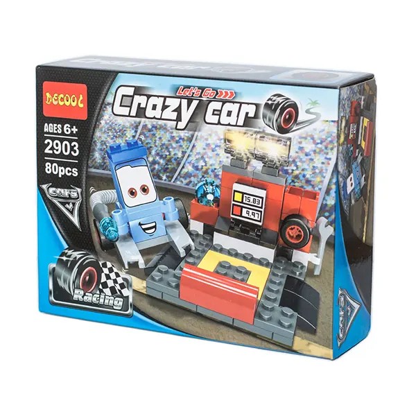 ساختنی لگو ماشین Crazy Car دکول مدل 2903