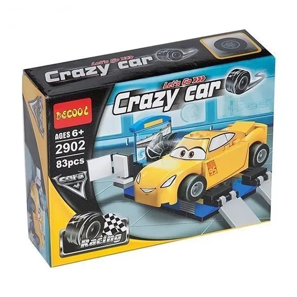 ساختنی لگو ماشین Crazy Car دکول مدل 2902