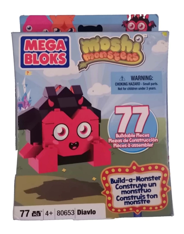 ساختنی مگا بلاکس سری moshi monsters مدل 80653
