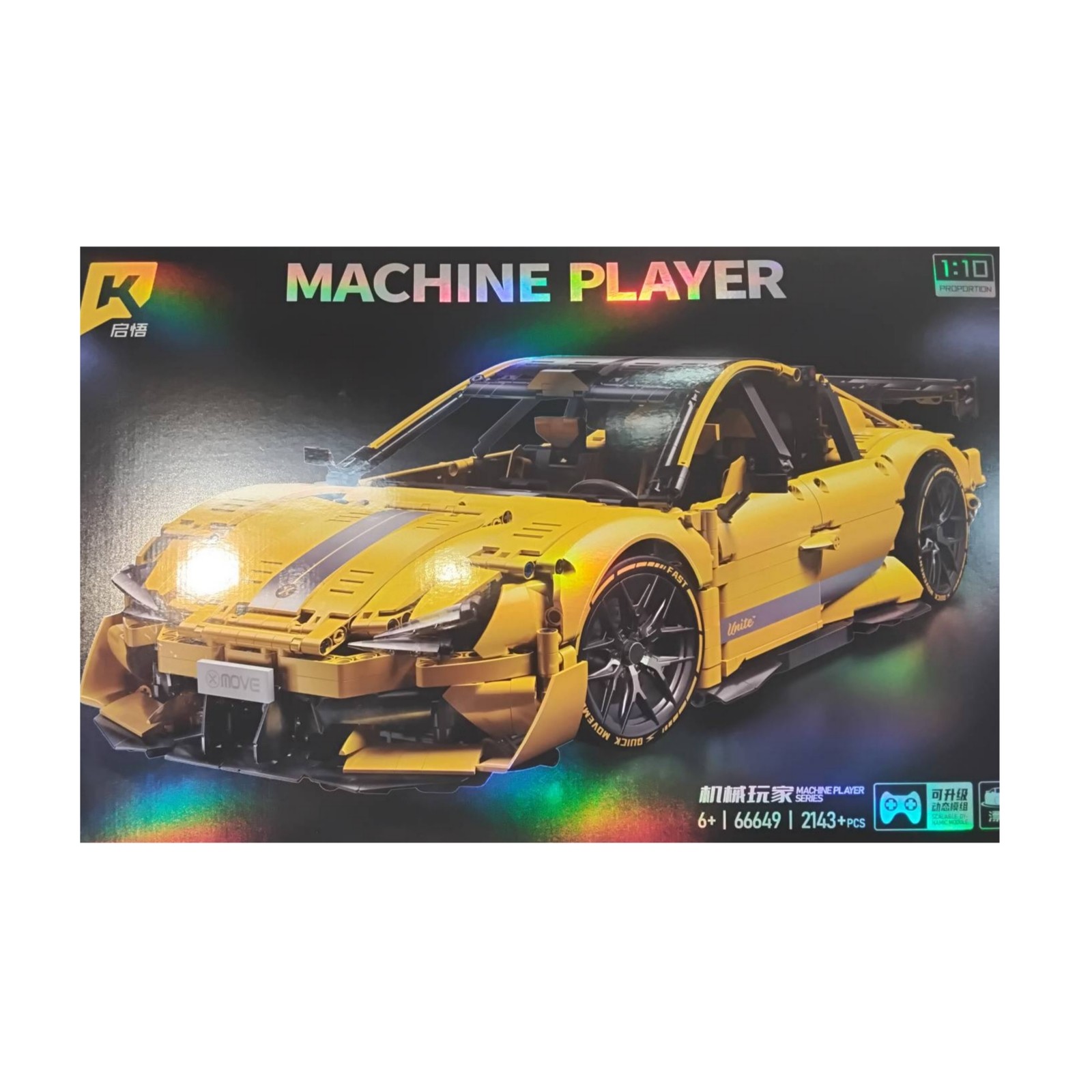 لگو ساختنی مدل ماشین MACHINE PLAYER کد 66649 تعداد قطعات 2143