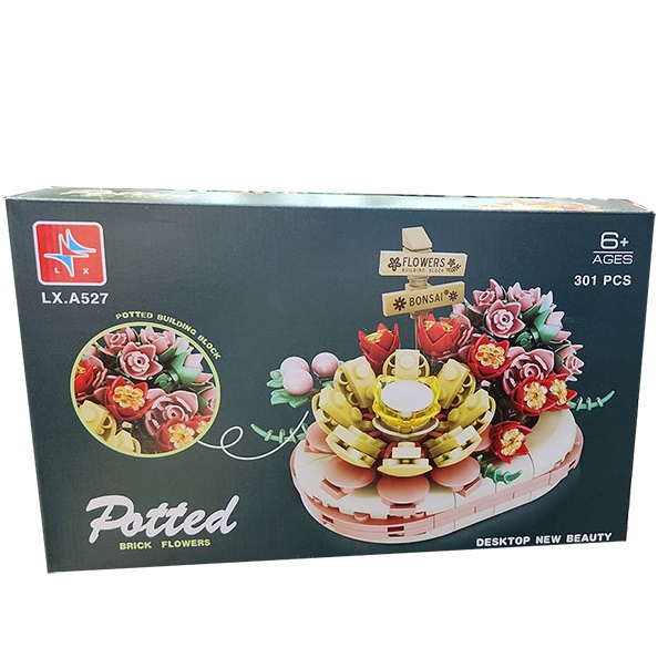 ساختنی ال ایکس مدل Patted Flowers کد LX.A527