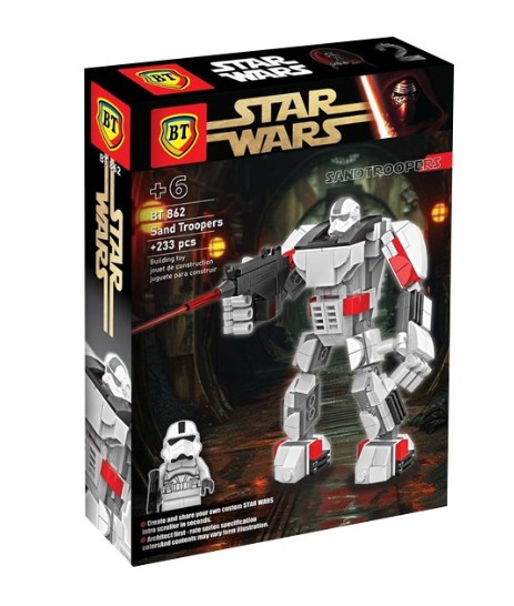 لگو star wars طرح (Sand Troopers)