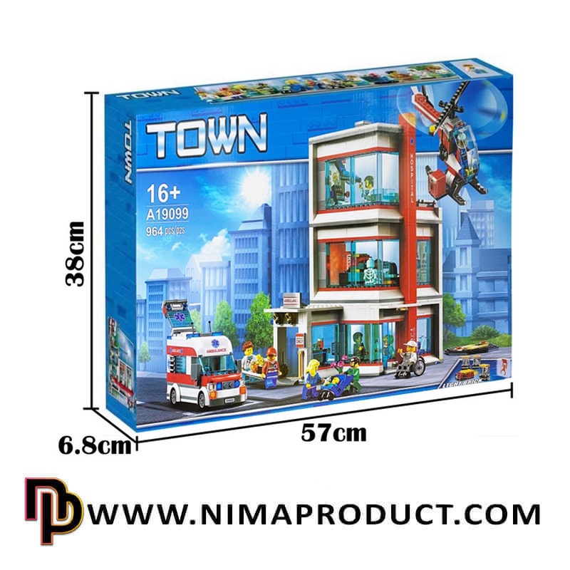 لگو ساختنی TOWN آیتم A19099