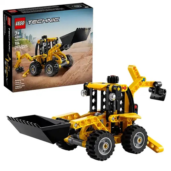 لگو تکنیک مدل 42197 بکهو لودر Backhoe Loader