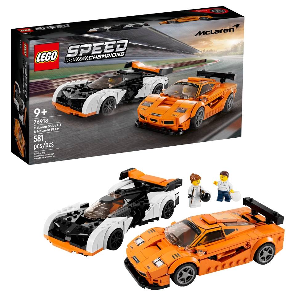 لگو Speed Champions مدل McLaren Solus GT & McLaren F1 LM 76918