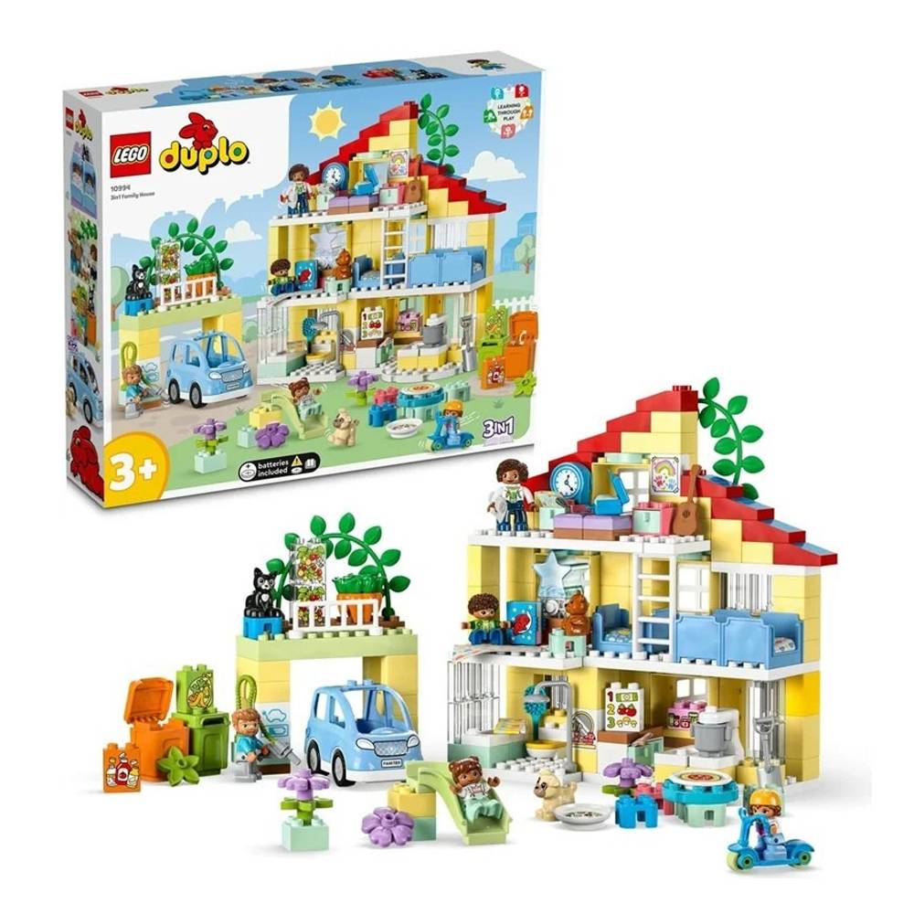 لگو Duplo مدل 3in1 Family House 10994