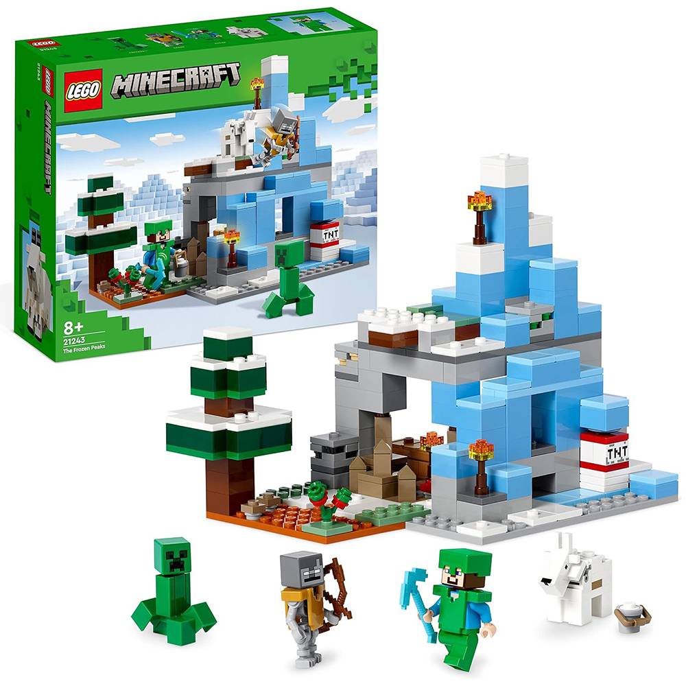 لگو Minecraft مدل The Frozen Peaks 21243