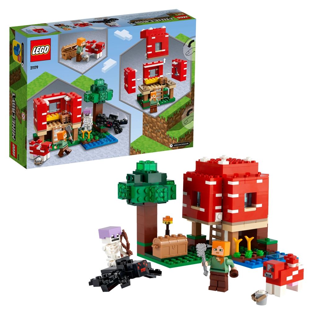 لگو Minecraft مدل The Mushroom House 21179