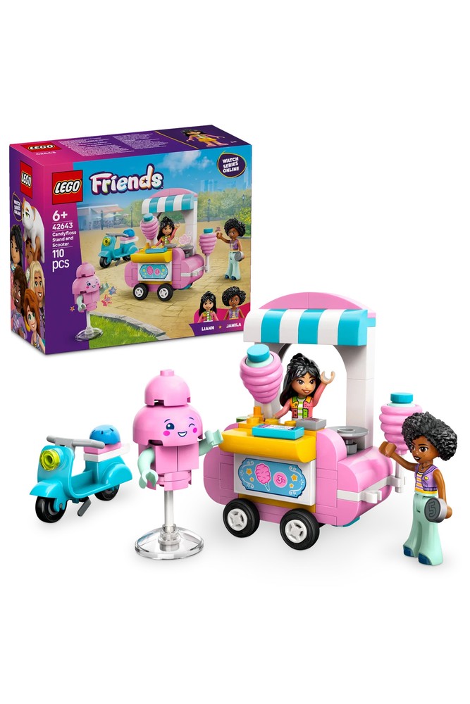 لگو FRIENDS COTTON SUGAR STAND 42643 اورجینال LEGO