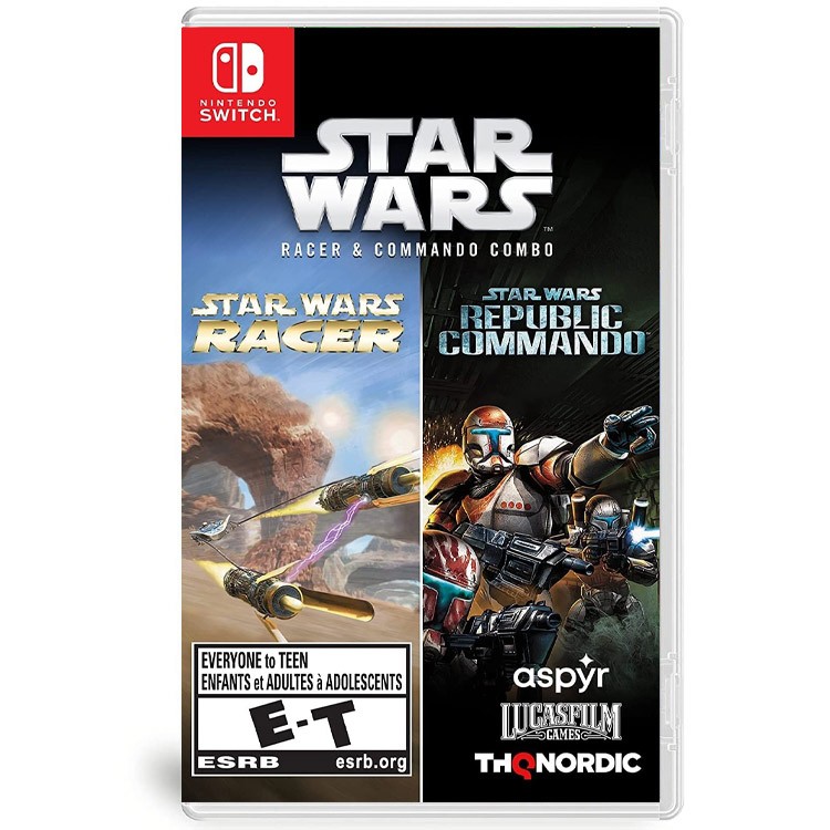 Star Wars Racer and Commando Combo – Nintendo Switch – کارکرده